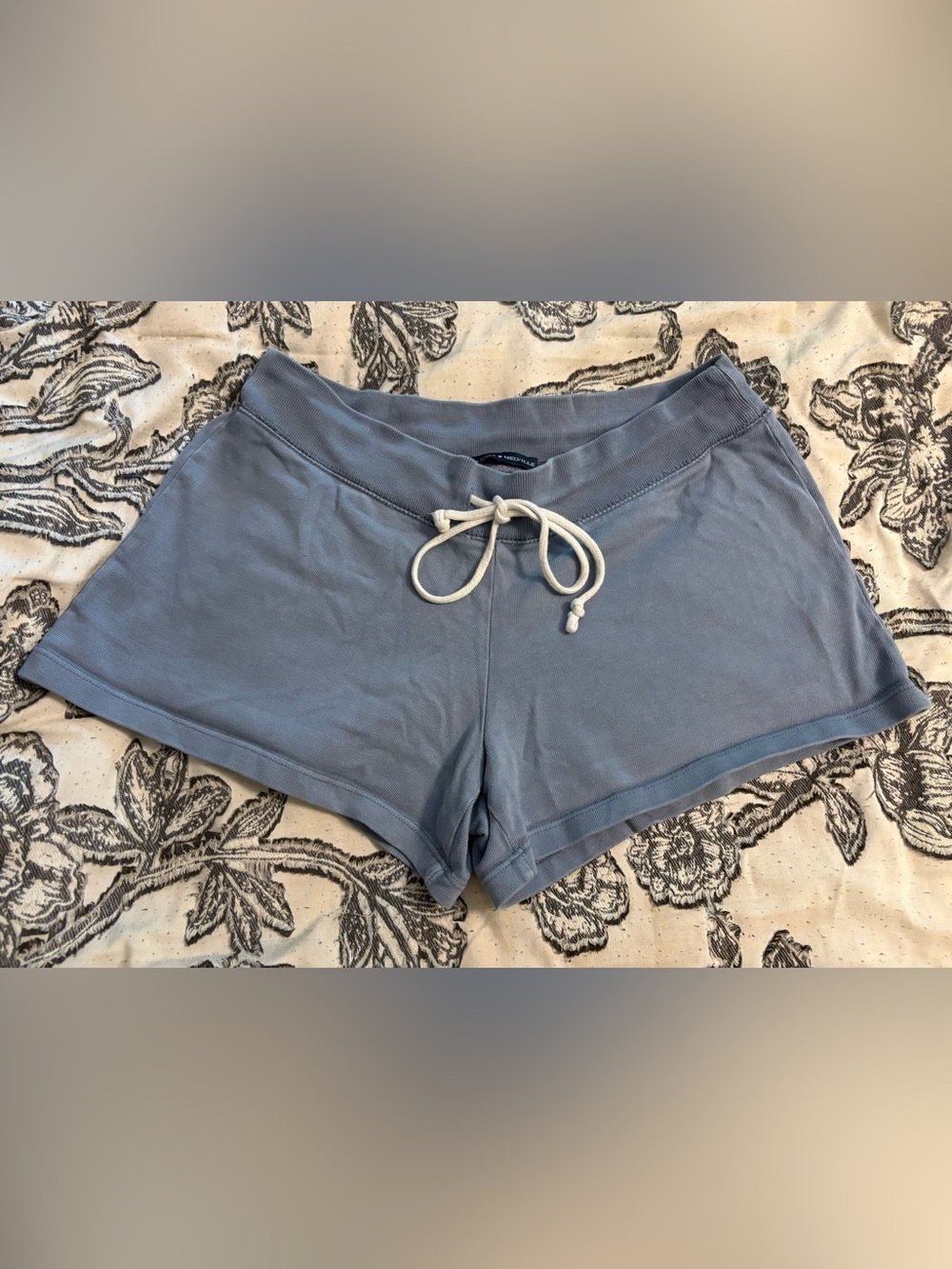 Brandy Melville Casual Drawstring Women’s Lounge sweat  Shorts - Grey Blue